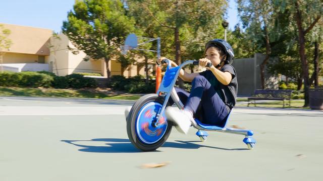 Alt view image 9 of 10 - Razor Rip Rider 360 Drifting Ride-On Kids/Children Tricycle - Blue | 20036542