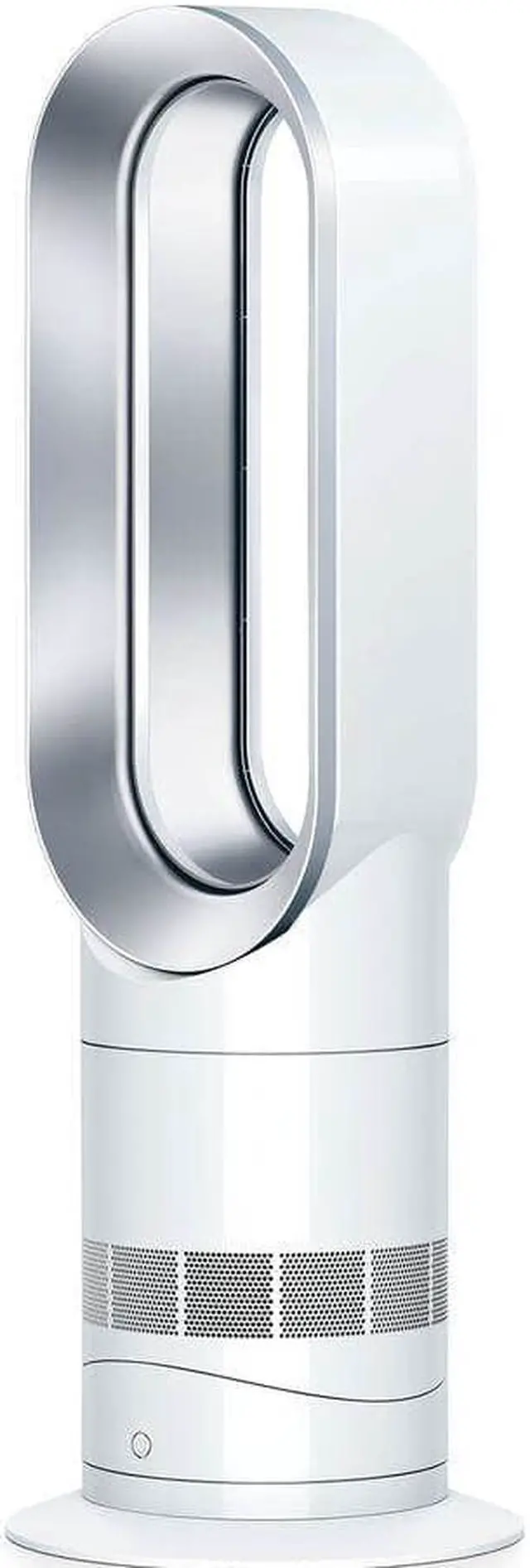 Alt view image 4 of 11 - Dyson AM09 Bladeless Fan Heater w/ Remote, White/Silver