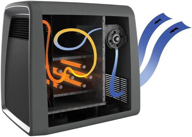 Alt view image 4 of 14 - Lasko QB16103 Portable Electric 1500W Infrared Quartz Space Heater with Remote