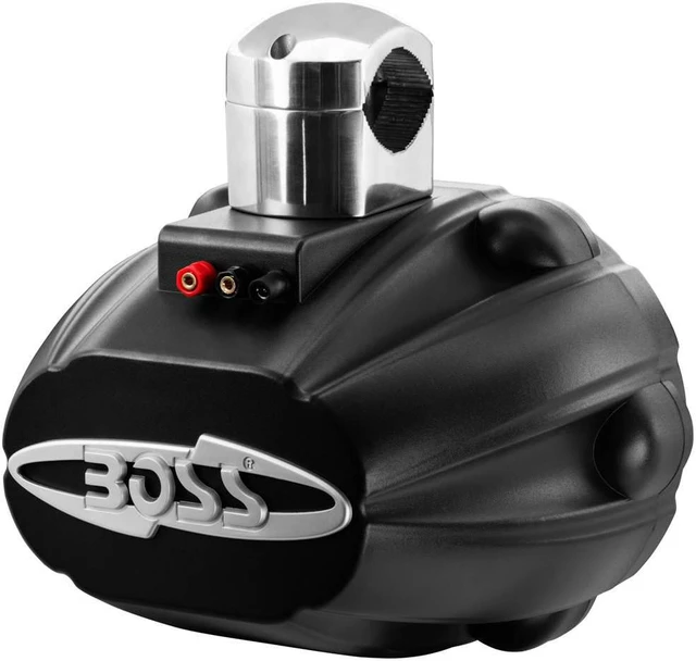 Alt view image 20 of 20 - Boss Audio MRWT69RGB 6 X 9 600-Watt 4-Way Marine Wake Tower Speaker With Rgb Led Lights