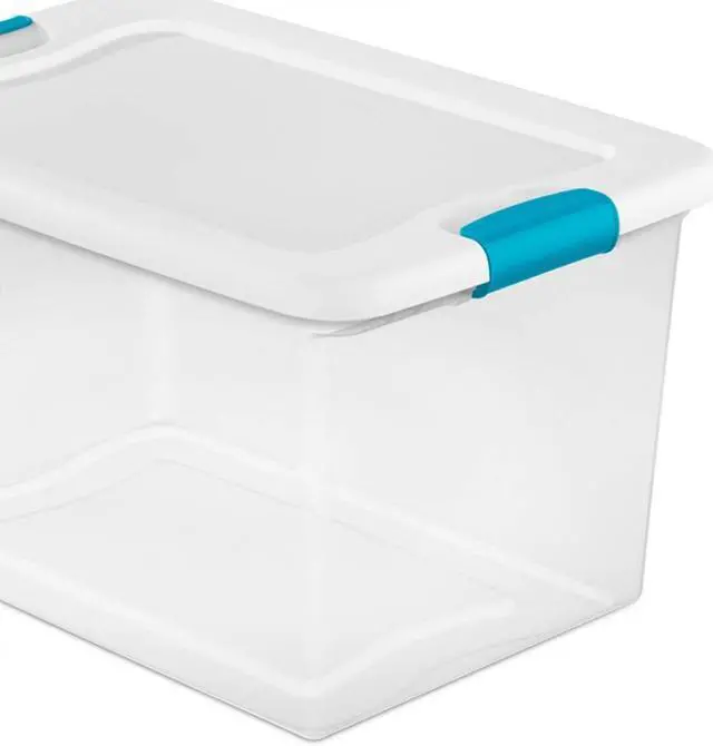 Alt view image 4 of 7 - STERILITE 14978006 16 Gal. Storage Tote, 13-1/2"H