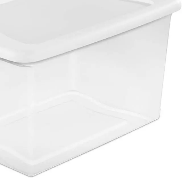 Alt view image 5 of 7 - STERILITE 14978006 16 Gal. Storage Tote, 13-1/2"H