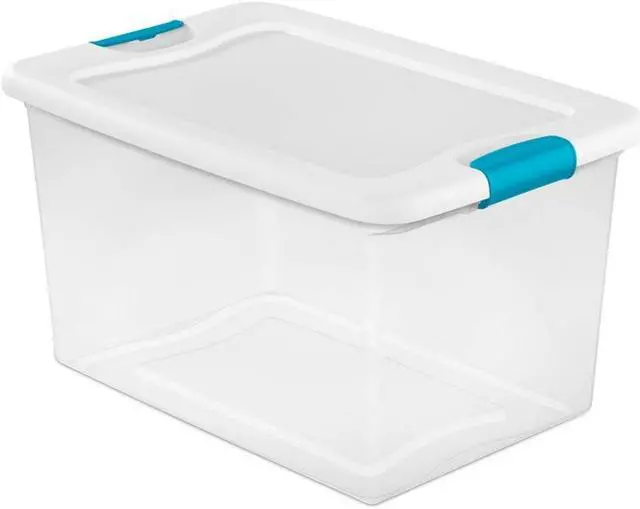 Alt view image 3 of 7 - STERILITE 14978006 16 Gal. Storage Tote, 13-1/2"H