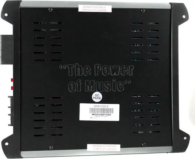 Alt view image 4 of 5 - NEW Crunch GPA1000.4 1000 Watt 4 Channel Amp A/B Class Car Audio Power Amplifier
