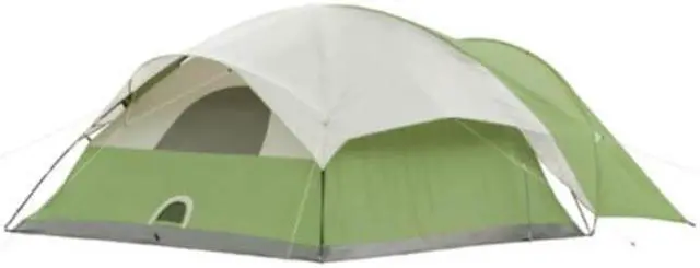 Alt view image 8 of 9 - Coleman Evanston 8 Tent 12x12 Foot Green Tan Grey 2000027942