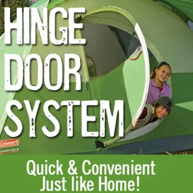 Alt view image 9 of 9 - Coleman Evanston 8 Tent 12x12 Foot Green Tan Grey 2000027942
