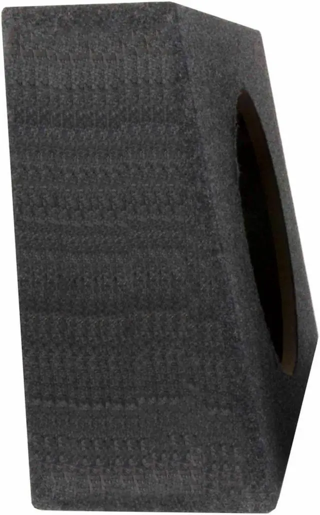 Alt view image 7 of 8 - Qpower QTW10S *Tw10S* Empty Split Woofer Box; 10" Angle;