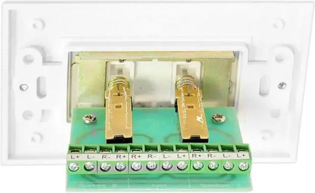 Alt view image 11 of 12 - Pyle PVCS2 In-Wall Speakers A/B Source Selector Switch Control Audio/ Video