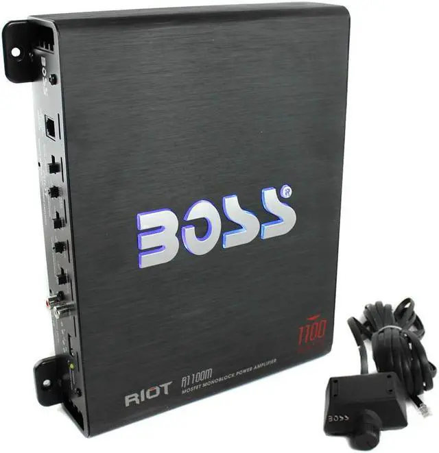 Alt view image 5 of 7 - Dual SBX100 10" 500W Car Audio Subwoofer + Vented Sub Box + 1100W Amp + Amp Kit