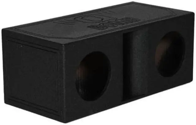 Alt view image 2 of 5 - QPOWER QBOMB10HP Qpower QBOMB Dual 10 Ported HP (Horn Ported) Enclosure