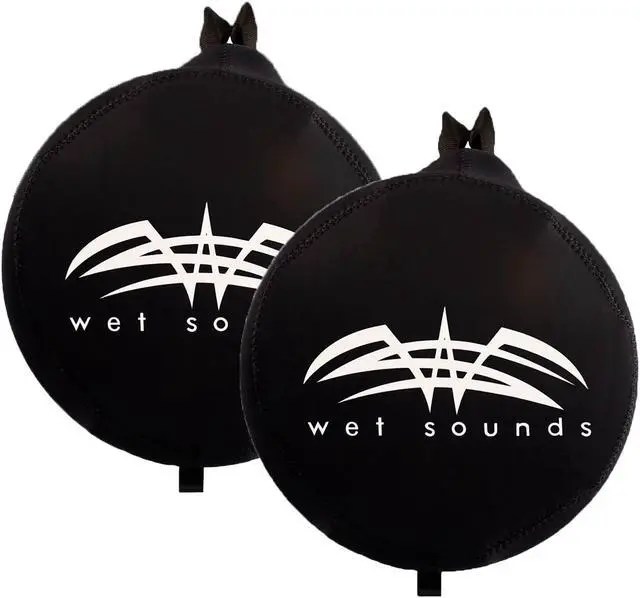 Alt view image 2 of 5 - Wet Sounds Suitz-8 - Wake Tower Speaker Covers for REV8 & PRO60 - Black