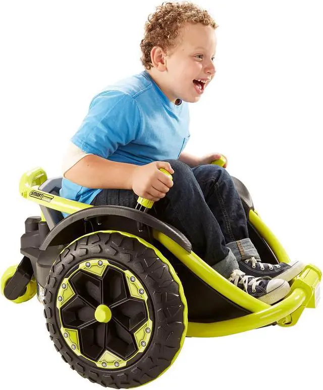 Alt view image 7 of 7 - Fisher-Price FGF77 Wild Thing Power Wheels Ride On - Green
