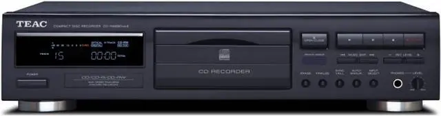 Alt view image 2 of 8 - TEAC CD-RW890MK2-B CD Recorder With Remote (Black)