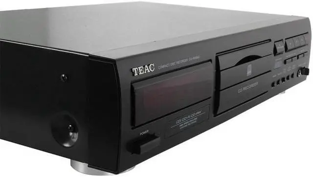 Alt view image 7 of 8 - TEAC CD-RW890MK2-B CD Recorder With Remote (Black)