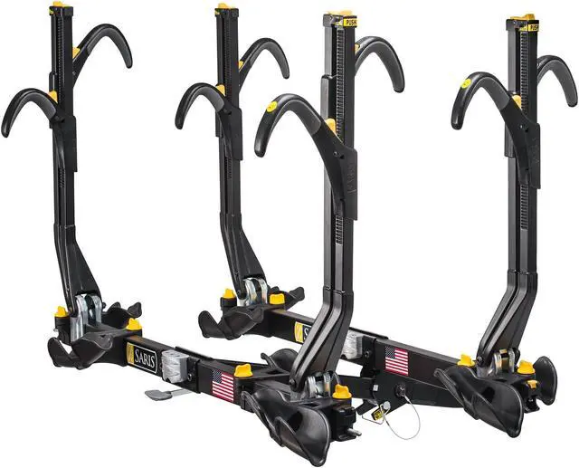 Alt view image 6 of 19 - Saris Freedom Superclamp EX 4-Bicycle Rear Mount Car Hitch Bike Rack