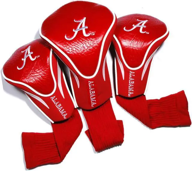 Alt view image 5 of 7 - Team Golf 3-Pack of Club Covers (Alabama) Headcover