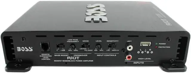 Alt view image 6 of 7 - Dual SBX100 10" 500W Car Audio Subwoofer + Vented Sub Box + 1100W Amp + Amp Kit
