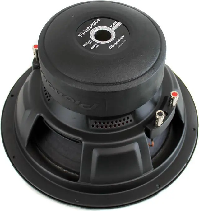 Alt view image 3 of 7 - Pioneer Champion Series PRO TS-W3003D4 12" subwoofer with dual 4-ohm voice coils