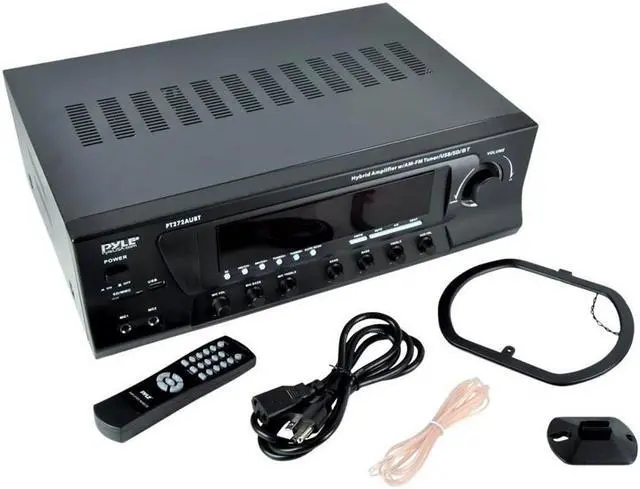 Alt view image 13 of 20 - PYLE PT272AUBT HYBRID AMPLIFIER RECEIVER