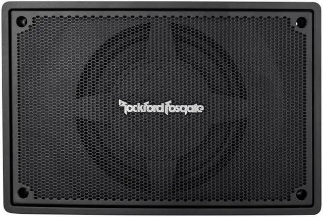 Alt view image 2 of 18 - Rockford Fosgate PS-8 8" 150W RMS Underseat Powered Car Stereo Audio Subwoofer