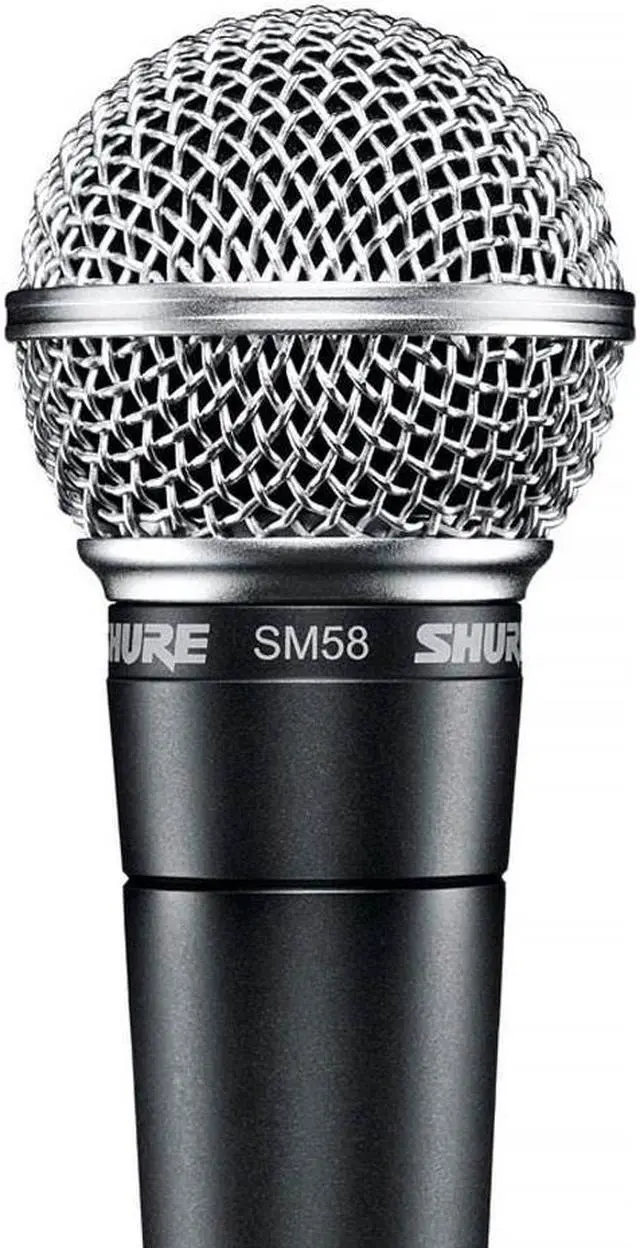 Alt view image 2 of 20 - Shure SM58-LC Rugged Professional Studio Vocal Microphone, Cable Not Included