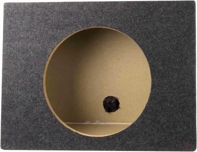 Alt view image 5 of 8 - Qpower QTW10S *Tw10S* Empty Split Woofer Box; 10" Angle;