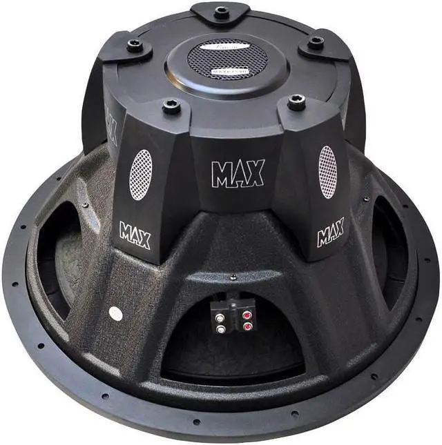 Alt view image 10 of 20 - Lanzar MAXP154D MaxP Series Small-Enclosure 4-Ohm Subwoofer (MAXP154D, 15 Inch, 2,000 Watts Max, Dual 4 Ohm)