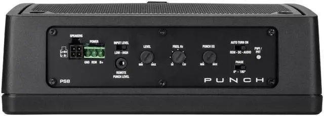 Alt view image 4 of 18 - Rockford Fosgate PS-8 8" 150W RMS Underseat Powered Car Stereo Audio Subwoofer
