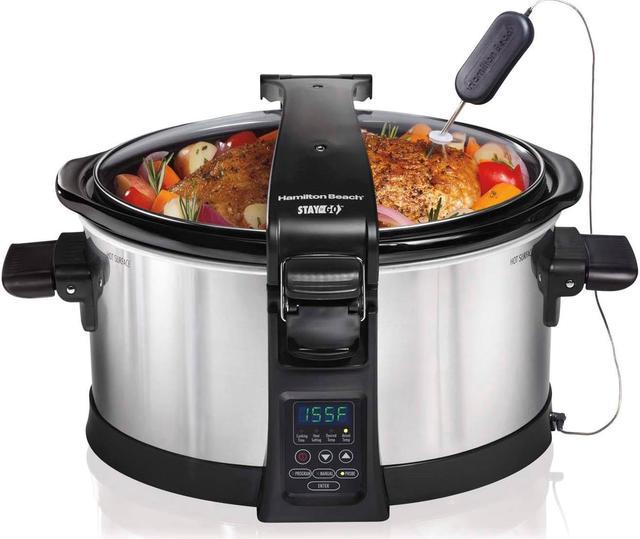 Hamilton Beach Programmable Stay or Go Slow Cooker, 7 Quart