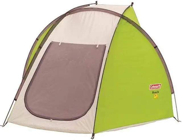 Alt view image 2 of 8 - Road Trip Beach Shade - COLEMAN Sun Shelter Changing Room Tent Canopy - Lake Camping