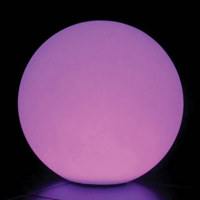 Alt view image 4 of 8 - Color Changing Waterproof LED Light - Ellipsis Ball