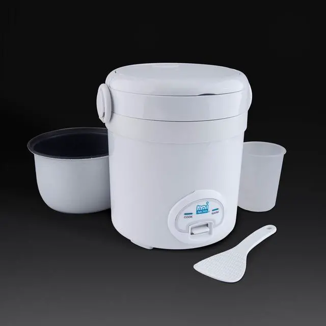 Alt view image 9 of 15 - Aroma MRC-903D 3 Cup Digital Cool Touch Mini Rice Cooker
