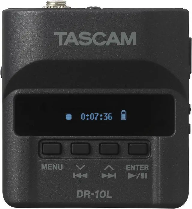 Alt view image 17 of 20 - Tascam DR-10L Compact Digital Audio Recorder and Lavalier Mic Combo