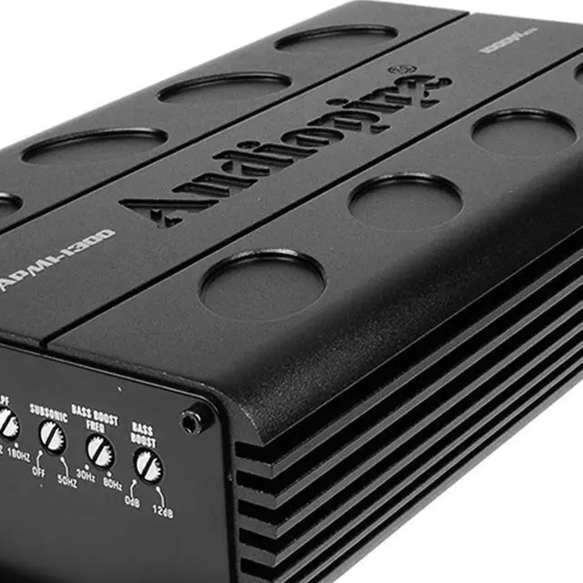 Alt view image 16 of 17 - Audiopipe APMI-1300 Car Amplifier - 1024 W RMS - 1 Channel - Class D