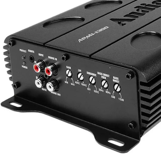 Alt view image 15 of 17 - Audiopipe APMI-1300 Car Amplifier - 1024 W RMS - 1 Channel - Class D