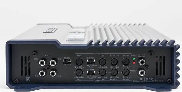 Alt view image 18 of 20 - Hifonics BXX800.4 Brutus 800W 4-Channel Car Audio Amplifer