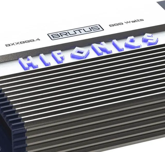 Alt view image 19 of 20 - Hifonics BXX800.4 Brutus 800W 4-Channel Car Audio Amplifer