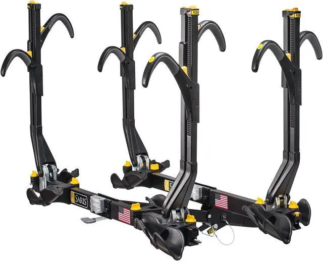 Alt view image 5 of 19 - Saris Freedom Superclamp EX 4-Bicycle Rear Mount Car Hitch Bike Rack