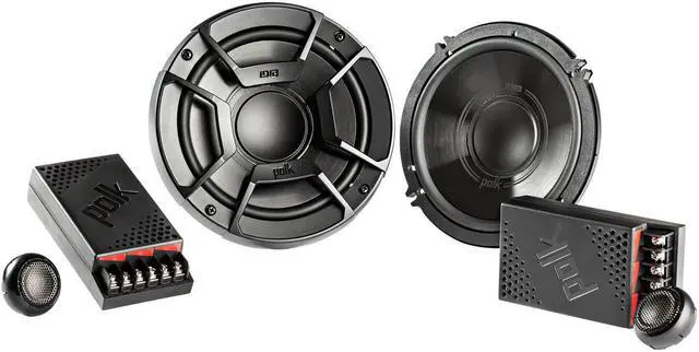 Alt view image 7 of 15 - Polk Audio DB6502 6.5 in. Component Speakers with Marine Certification