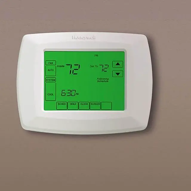 Alt view image 7 of 11 - Honeywell Energy Star 7-Day Programmable Home Thermostat, White