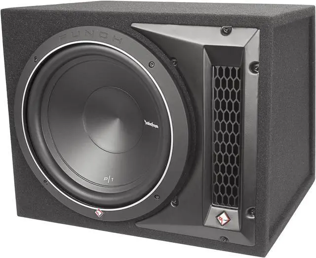 Alt view image 9 of 20 - Rockford Fosgate P1-1X12 12" Single Loaded Subwoofer Enclosure 500W