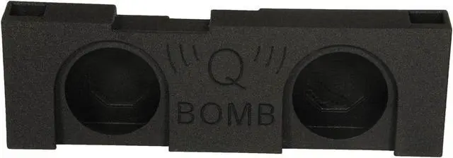 Alt view image 4 of 13 - Qpower Qbomb empty Dual 12" 2014-15 GMC Crew Cab 4 door
