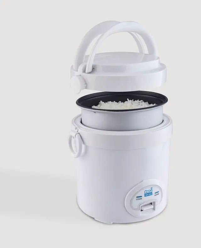 Alt view image 4 of 15 - Aroma MRC-903D 3 Cup Digital Cool Touch Mini Rice Cooker