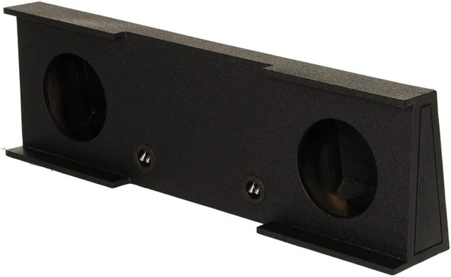 Alt view image 5 of 12 - Q Power QBGMC10 2007 4DR Dual 10-Inch Custom Fit Speaker Box for GM/Chevy Crew Cab 4-Door Trucks 2007-2013
