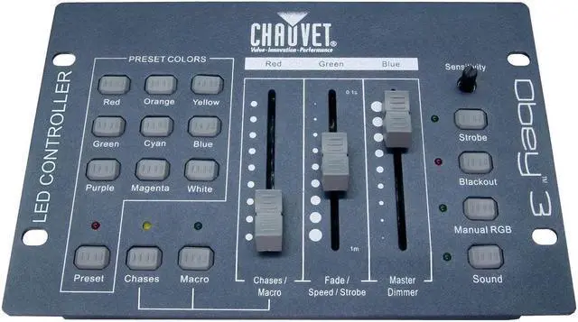 Main image of Chauvet DJ Obey3 DMX-512 Light Controller