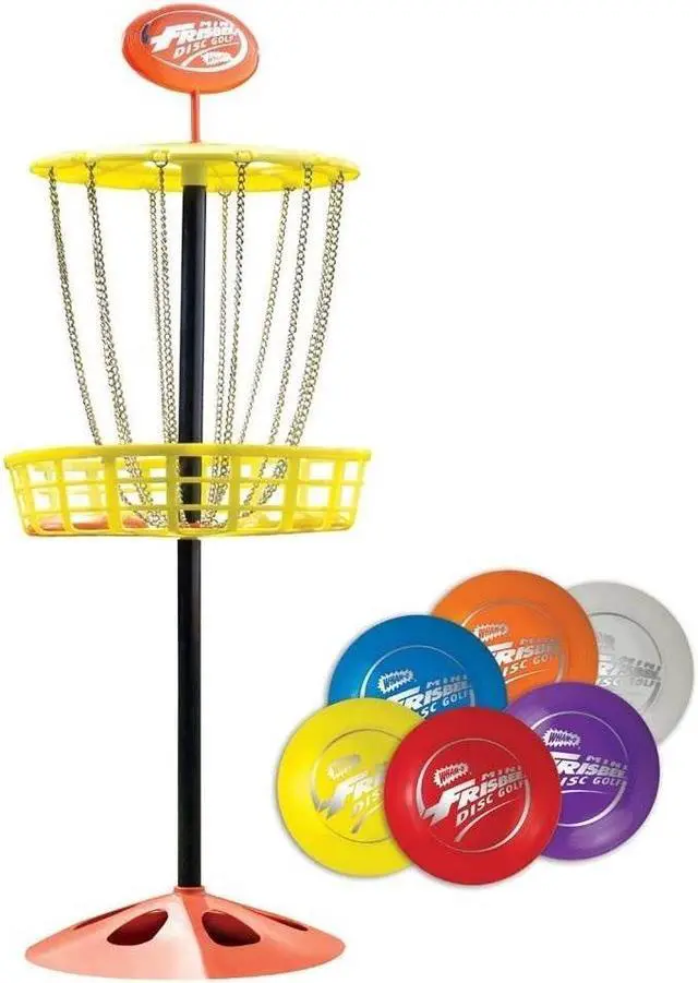 Alt view image 10 of 15 - Wham-O Mini Frisbee Golf Set