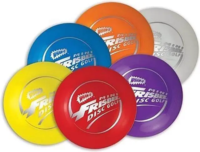 Alt view image 13 of 15 - Wham-O Mini Frisbee Golf Set
