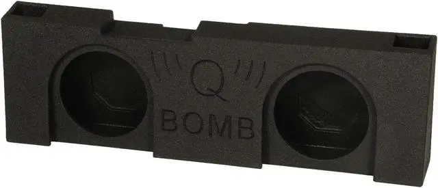 Alt view image 6 of 13 - Qpower Qbomb empty Dual 12" 2014-15 GMC Crew Cab 4 door