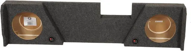 Alt view image 6 of 14 - Qpower Gmc/chevy Speaker Enclosure (gmc122014dcab)