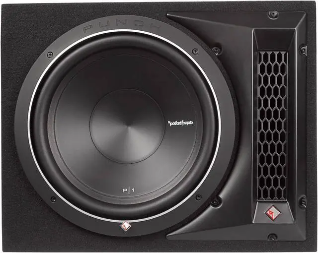 Alt view image 10 of 20 - Rockford Fosgate P1-1X12 12" Single Loaded Subwoofer Enclosure 500W